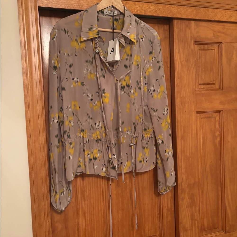 Altuzarra silk top
